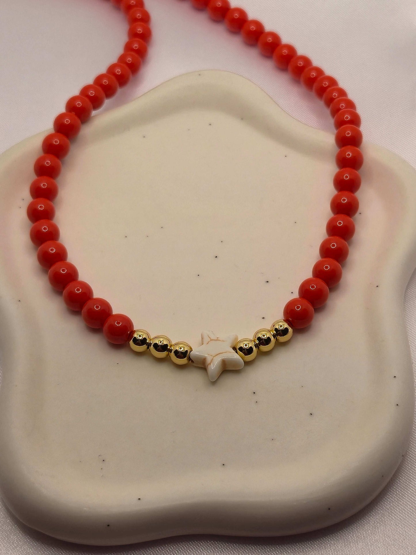 Mini Starfish Handmade Necklace