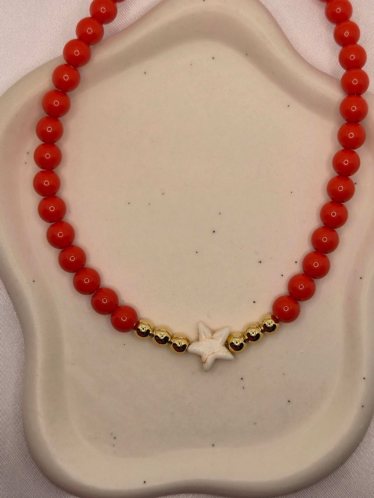 Mini Starfish Handmade Necklace
