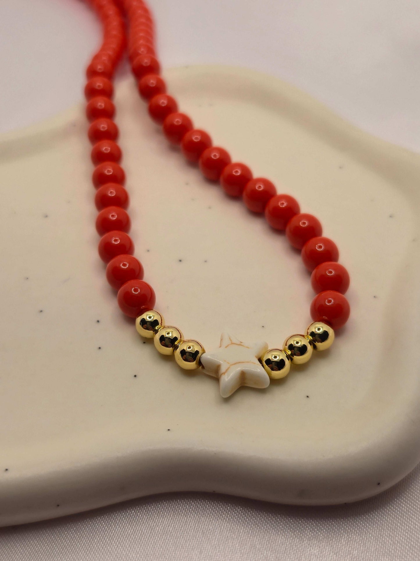 Mini Starfish Handmade Necklace