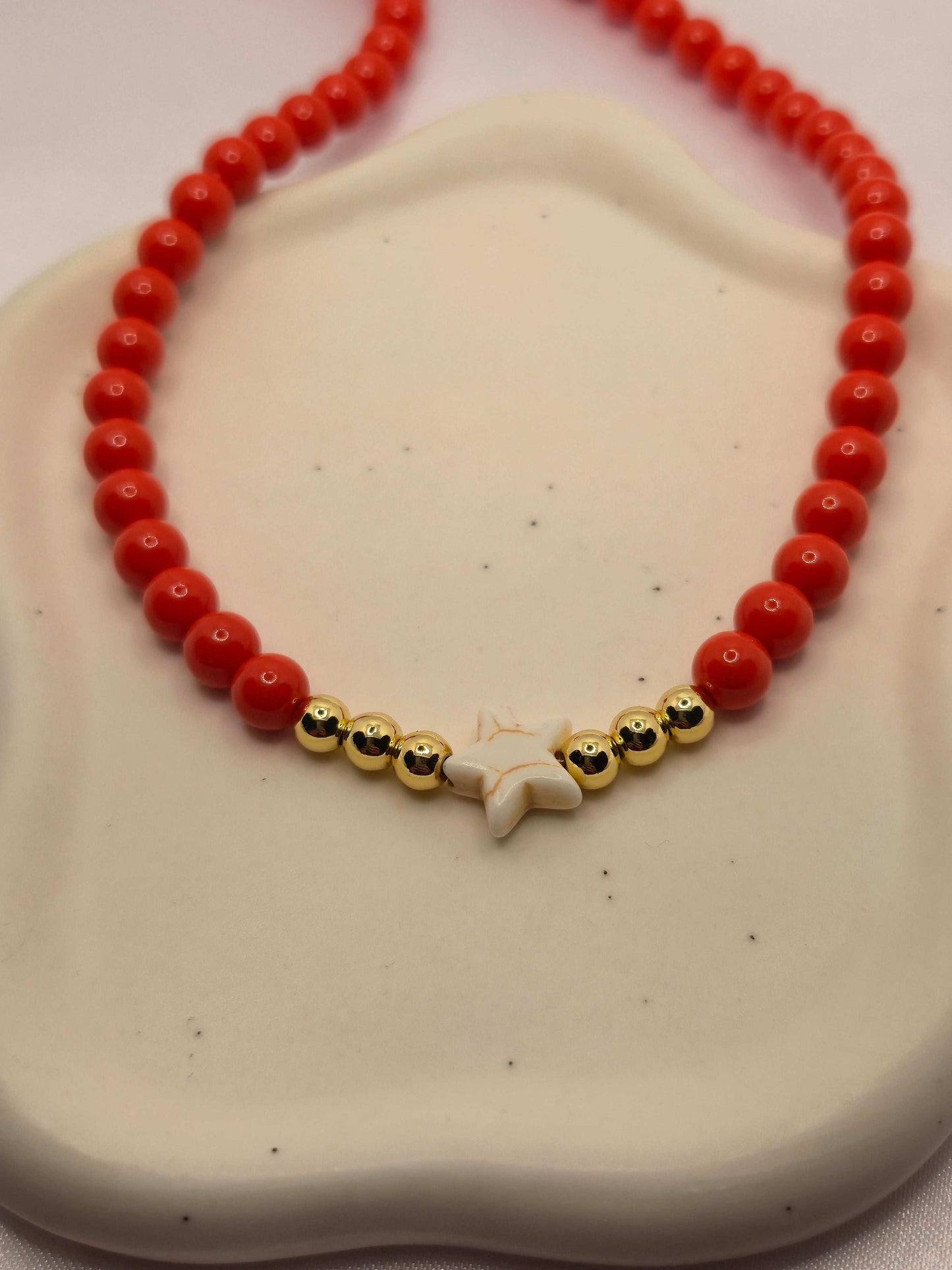 Mini Starfish Handmade Necklace