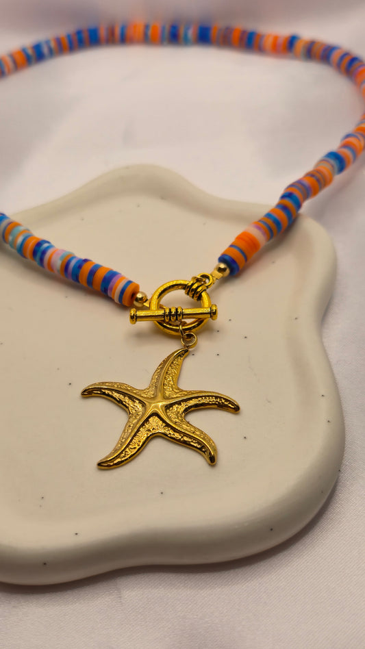 Mar Naranja Choker